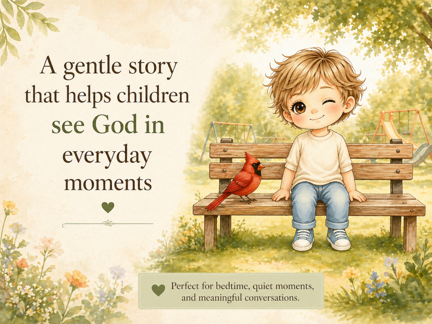 A Wink From God – A Children’s Book About God’s Gentle Presence