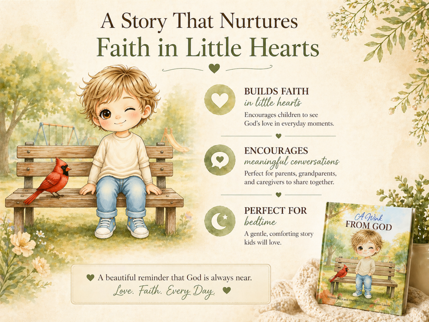 A Wink From God – A Children’s Book About God’s Gentle Presence