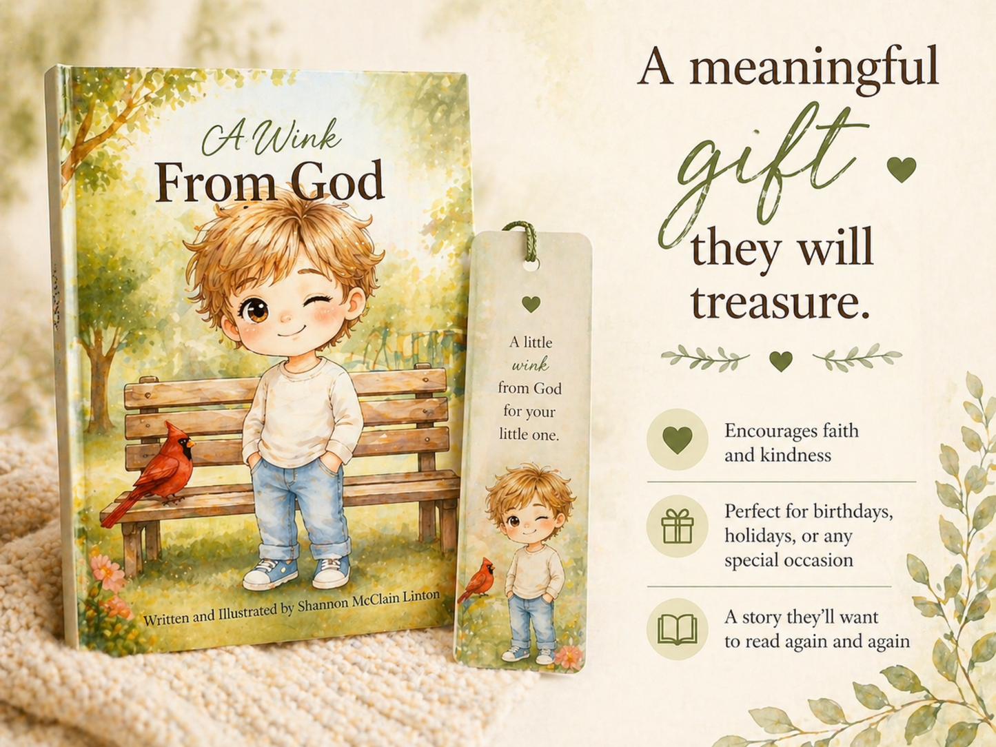 A Wink From God – A Children’s Book About God’s Gentle Presence